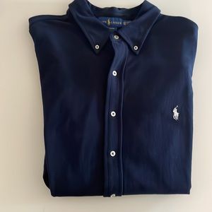 Ralph Lauren Navy shirt in jersey fabric 100% cotton